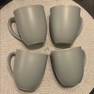 Gray Mugs-Set of 4